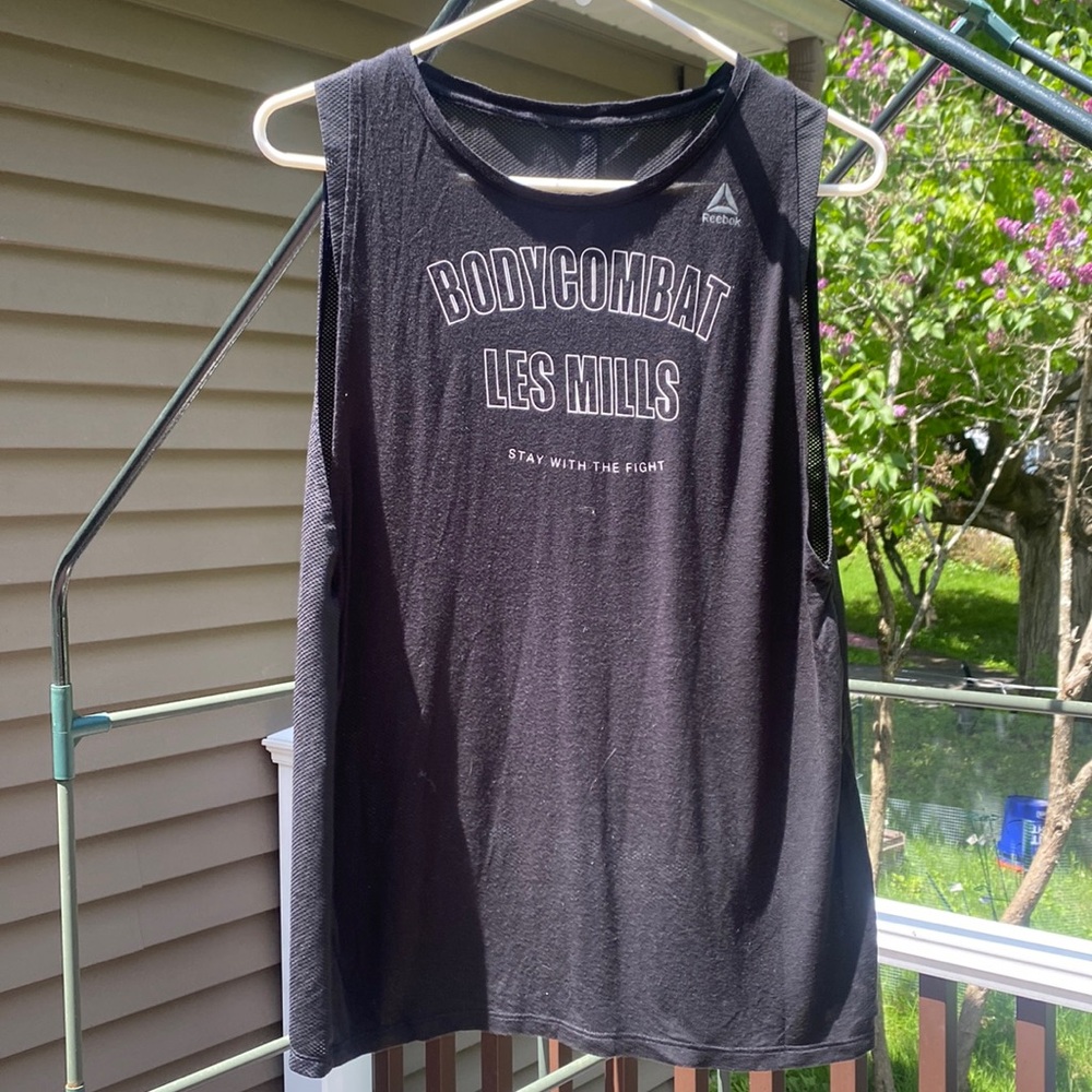 Reebok Les Mills BodyCombat Muscle Tank EUC M